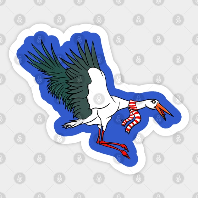 Crane Sticker by mailboxdisco